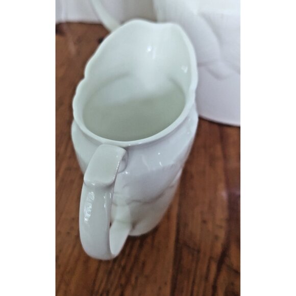 Vintage Coalport Bone China Tea Pot Creamer/Sugar Bowl  Oceanside Pattern 1990's - Picture 12 of 16